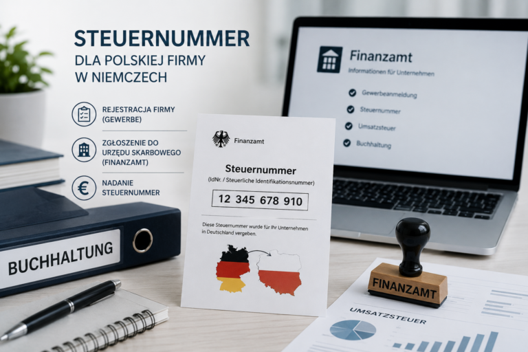 Steuernummer dla polskiej firmy – dlaczego ten numer jest tak ważny?