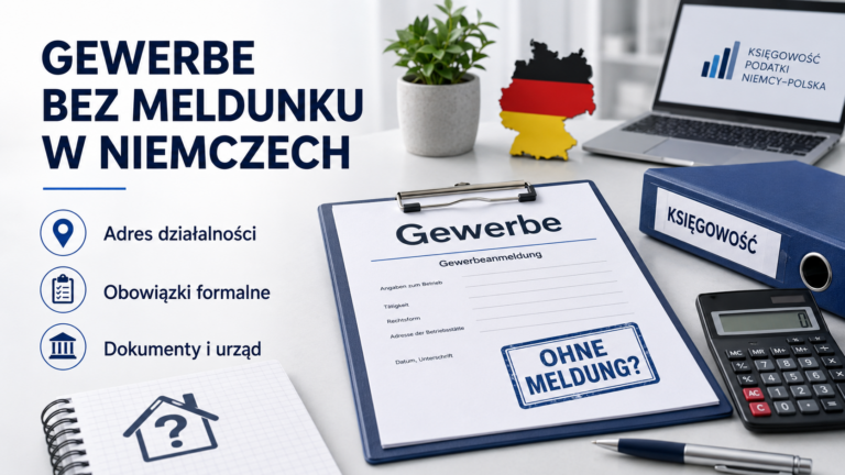 Gewerbe bez meldunku w Niemczech – czy można założyć firmę i jaki adres jest potrzebny?